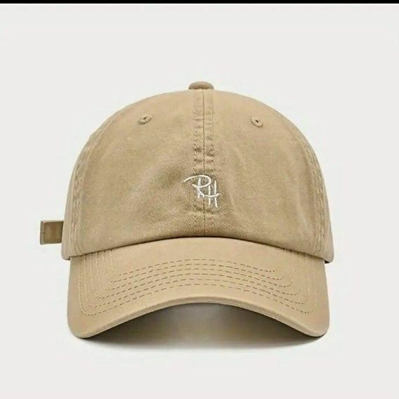 【在庫わずか】RH ロゴ　キャップ　帽子　レディース　ユニセックス　新品 刺繍入りキャップ お洒落 ワンポイント