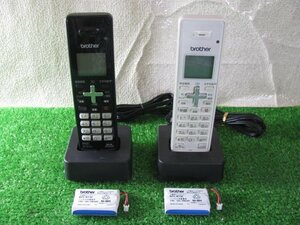 KA4830/電話子機 2個/brother BCL-D110 W,BCL-D110 K