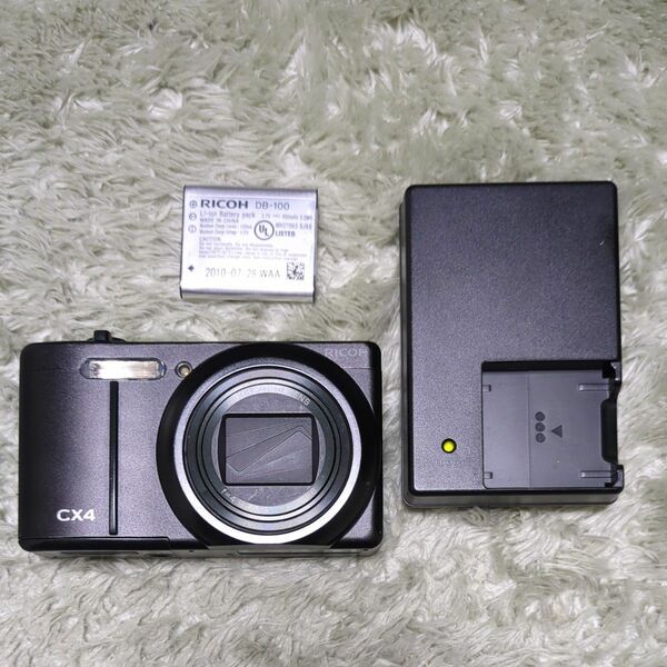 RICOH CX4デジタルカメラ リコー ブラック