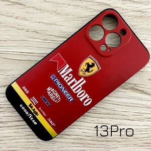 マールボロ フェラーリ iPhone 13 Pro ケース F1 Ferrari マルボロ プロスト アレジ シューマッハ スマホ