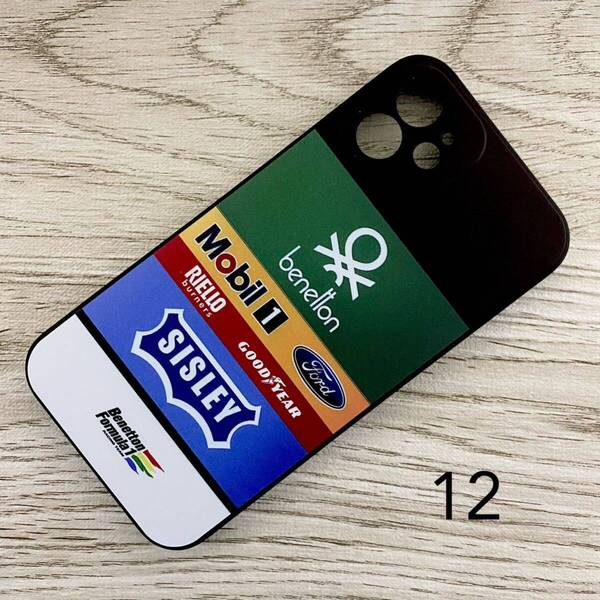 ベネトン フォード iPhone 12 ケース F1 B188 ナニーニ ブーツェン ジョニー・ハーバート スマホ