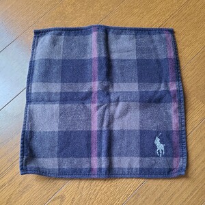 ラルフローレンタオルハンカチ　メンズ　ハンドタオル RALPH LAUREN