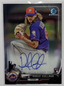 来日外国人 ガゼルマン 2017 Bowman Chrome 直筆サイン 横浜 DeNA