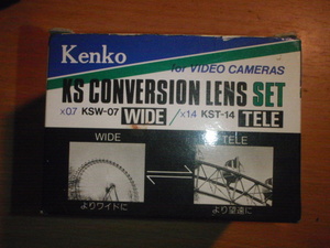 K011-06 Kenko製KS COVERSION LENS SET(TELE&Wide)