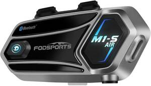 FODSPORTS(フォッドスポーツ) バイク インカム M1-S Air インカム 連続使用20時間可能 接続自動復帰 ワイドF