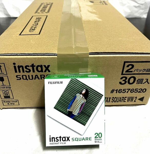 匿名配送“チェキ” instax SQUARE 専用フィルム 2パック品×60パック