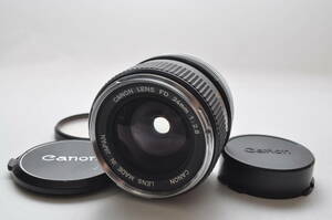 ★良品★Canon キャノン FD 24mm F2.8 #A362