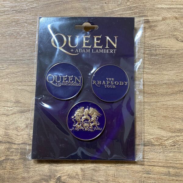 【限定品】queen+adam lambert ブローチ