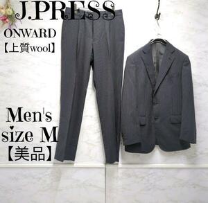 【美品】J.PRESS 　スーツ　セットアップ　PEPPIN MERINO 紺