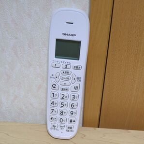 JD-KE110 SHARP シャープ コードレス 電話機 子機 デジタル 動作保証 バッテリー未付属
