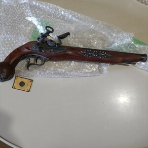 古式銃 レプリカ 置物 装飾銃 フリントロック ピストル