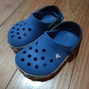 クロックス サンダル ブルー 14cm crocs