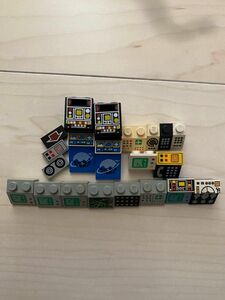 LEGO レゴ　宇宙シリーズ　コンピュータ　モニター　レア　セット　パーツ　旧レゴ　正規品　電話