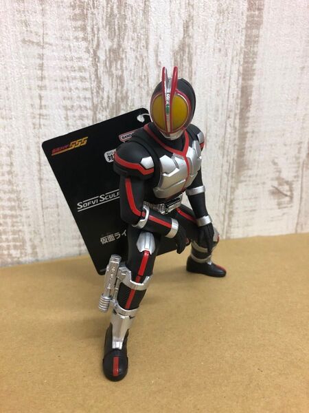 値下げ!SOFVI SCULPTURE STUDIO 仮面ライダーファイズ 555 ライダーヒーローシリーズ ソフビ
