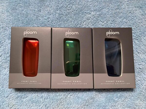 【新品未使用 未開封】ploom X プルームエックス フロントパネル 3色セット