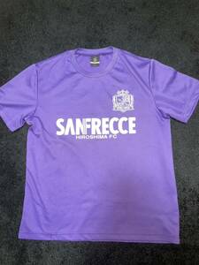 即決 送料無料 サッカー Jリーグ サンフレッチェ広島 プラシャツ Sサイズ パープル 紫