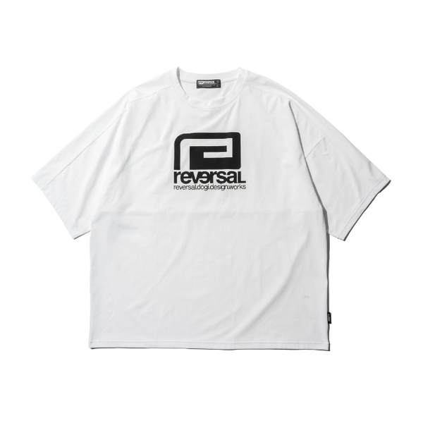 REVERSAL リバーサル■送料込■ストレッチ ドライ Tシャツ 白 XL■ラグジュアリー■東京ブランド 筋トレ 格闘技 キックボクシング ラグビー