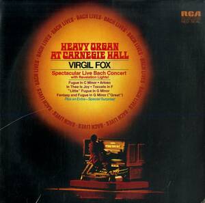 A00553406/LP/ヴァージル・フォックス「Heavy Organ At Carnegie Hall」