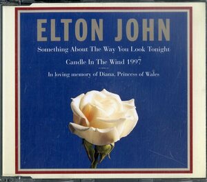 D00132433/CDS/エルトン・ジョン(ELTON JOHN)「omething About The Way You Look Tonight / Candle In The Wind 1997 (1997年・568-109-2