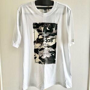【新品未使用】アディダス adidas Tシャツ メンズ 半袖 カモ柄