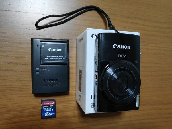 Canon キヤノン IXY 190 ブラック