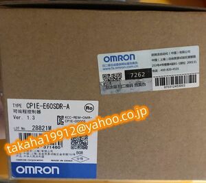 ◆【新品！】オムロン　CP1E-E60SDR-A　プログラマブルコントローラ【６か月安心保証】