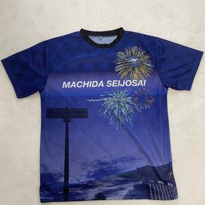 FC Machida ze рубин a игра рубашка память Uni Home Machida синий замок праздник память футболка L