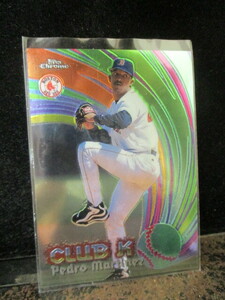 ★野球カード　ペドロ・マルティネス　Pedro Martinez　1999 Topps Chrome AE29