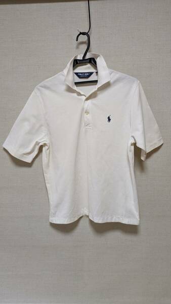 ポロ ラルフローレン RALPHLAUREN ホワイト ポロシャツ Sサイズ 日本製ブランド: ポロラルフローレンカラー...ホワイト