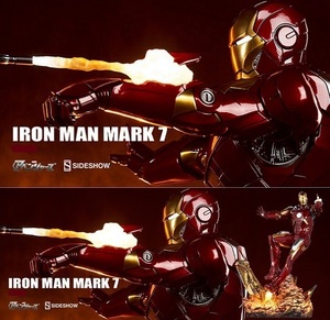  weekend exhibition SIDESHOW Ironman Mark 7 height 53. hot toys Japan side shou