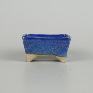  bonsai pot . float . stone small bowl long side approximately 6.2cm length person pot glaze reality goods new goods 