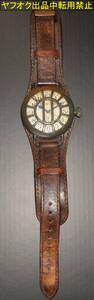  antique style Japan navy aviation .1930 wristwatch / quarts / -ply .. machine manner 