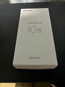 Xperia 10 IV ホワイト ドコモ SO-52C 128GB