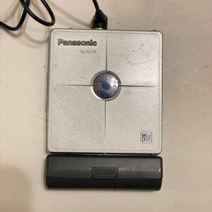 Panasonic パナソニック SJーMJ75 ポータブル MD プレーヤー