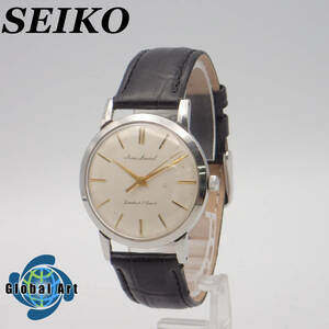 え05431/SEIKO セイコー/ローレル/手巻き/メンズ腕時計/17石/文字盤 シルバー/14073