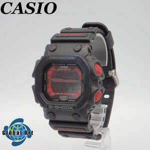 え05087/CASIO カシオ/G-SHOCK/ソーラー/メンズ腕時計/マルチバンド6/ブラック×レッド/GXW-56