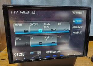 Gathers 9インチ メモリーナビ VXM-135VFNi Bluetooth DVD フルセグ