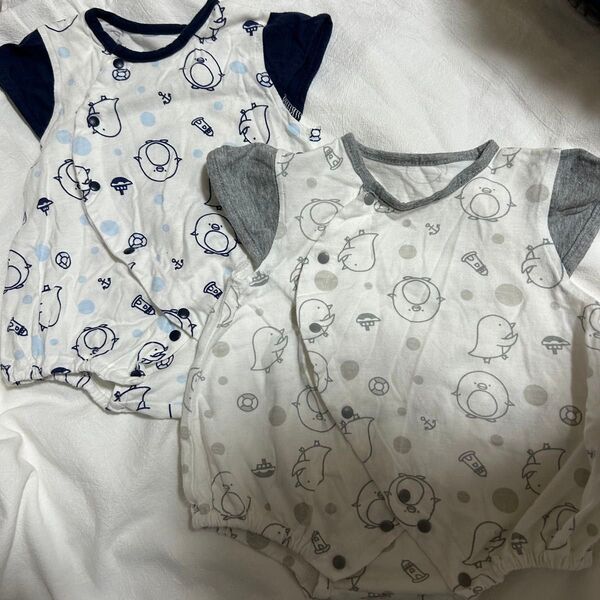 ベビー服 ロンパース 2点セット 50〜60 男の子 女の子