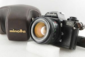[ジャンク] ミノルタ Minolta XD 50ANNIVERSARY フィルムカメラ MD ROKKOR 50mm F1.4 レンズ付き #1088