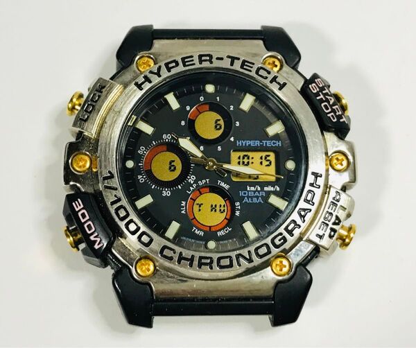 SEIKO ALBA HYPER-TECH V083-7010 セイコー アルバ ハイパーテック 腕時計 稼働品 ジャンク扱い