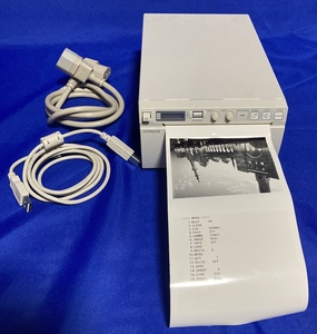  Hitachi metiko белый чёрный te внизу ru принтер EZU-DP1(SONY medical принтер UP-D897 OEM)(No.2401)