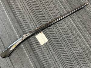 [ registration card attaching ] fire .. type firearms matchlock less .116.5cm iron . antique armor fire . type old style gun down 99 jpy start 