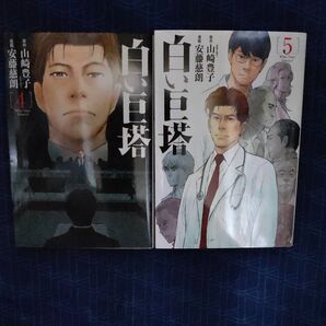 白い巨塔4~5巻(BUNCH COMICS) 山崎豊子/原作 安藤慈朗/漫画