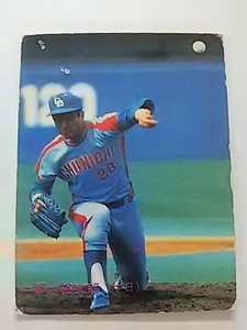 1983年 カルビー プロ野球カード 中日 都裕次郎 No.396