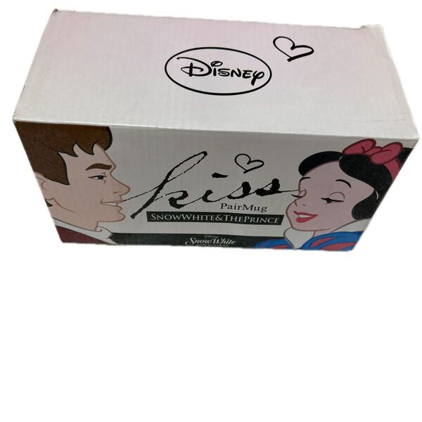 Disneyペアマグカップsnow white&the prince
