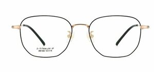 送料無料　メガネフレーム　金属フレーム タテメガネ眼鏡　レンズ交換可能　メガネ　新品　ファッション小物 　男女兼用　 sc0082