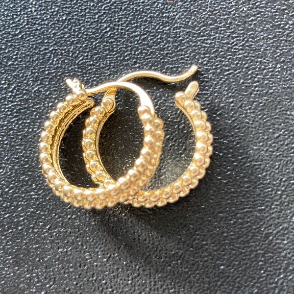 ピアス アクセサリー Gold フープ　