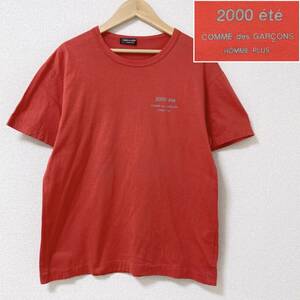 2000 ete COMME des GARCONS HOMME PLUS vintage ロゴ 半袖 Tシャツ コムデギャルソンオムプリュス Tee VINTAGE 90s 00s archive 4050114