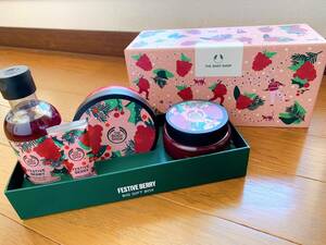  The * Body Shop Hori данные imfe стойка b Berry body shop festive berry шампунь . лицо крем для рук корпус крем 