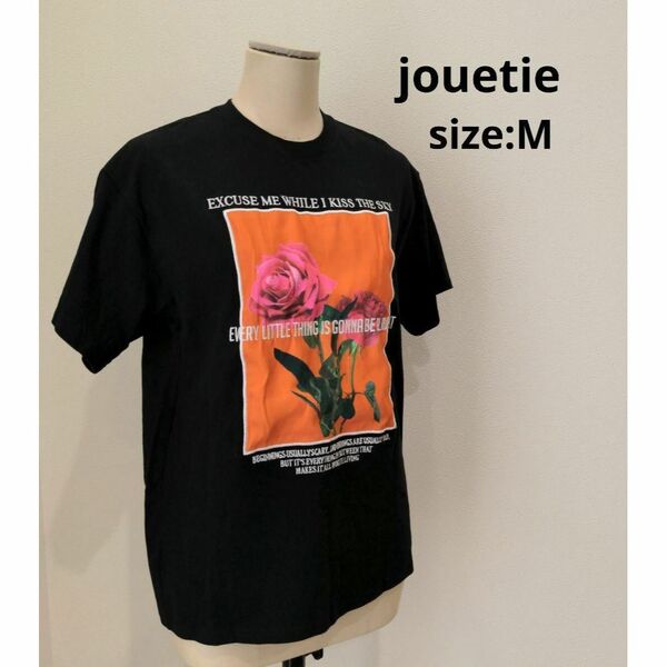 jouetie ジュエティ Tシャツ ブラック レディース M 半袖 トップス